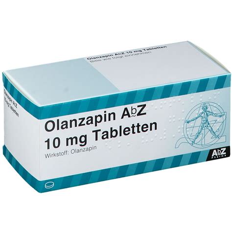 Olanzapin AbZ 10 Mg 56 St Mit Dem E Rezept Kaufen Shop Apotheke