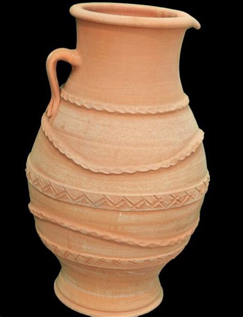 Amforeas Cretan Terracotta Pot Planter Handmade In Crete Extra