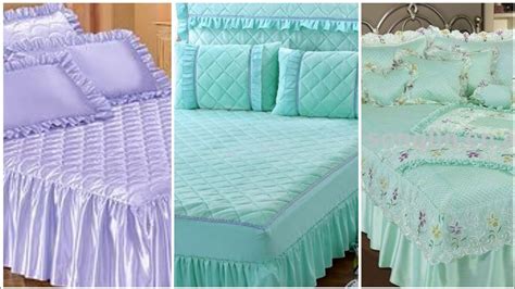 Classically Frilly Bed Sheet Designs Wooooow Outstanding Bridal