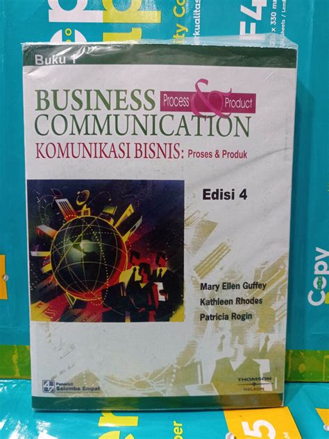 Buku KOMUNIKASI BISNIS Proses Produk Edisi 4 Buku 1 By Mary