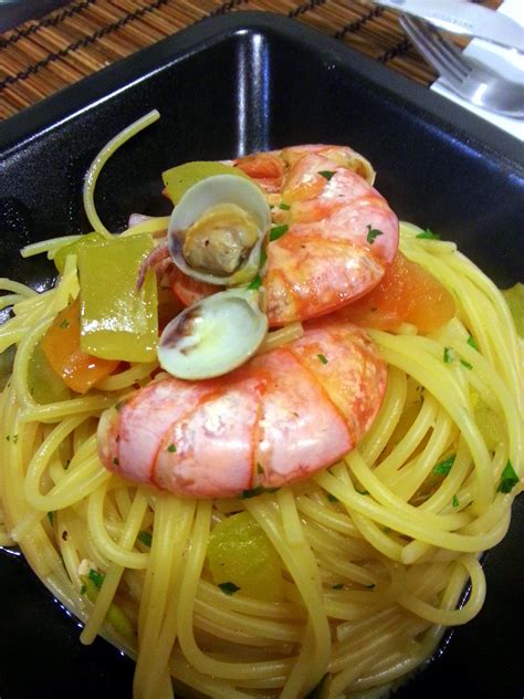 Spaghetti Gamberi E Vongole In Cucina Cè Lorenzo