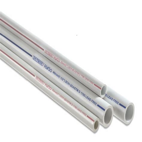 Dutron Upvc Pressure Pipes White Astm D At Best Price In Ahmedabad