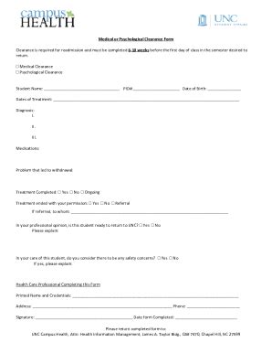 Fillable Online Medical Withdrawal From College Letter Sample From