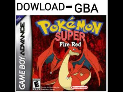 Pokémon Super Fire Red DOWLOAD GBA YouTube