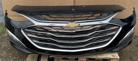 Chevy Malibu Front Bumper Assembly W Led D R L Oem Chrome