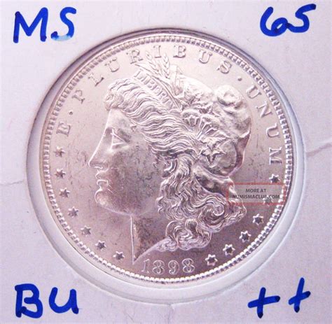 O Morgan Silver Dollar Brilliant Uncirculated Morgan Dollar