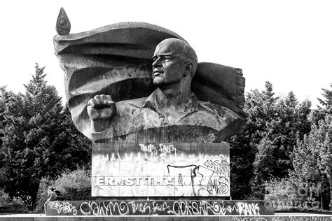 Ernst Thalmann Monument in East Berlin Photograph by John Rizzuto ...