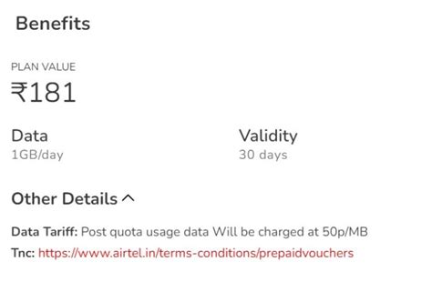 Rs 181 Airtel Recharge Plan Details Benefits Validity