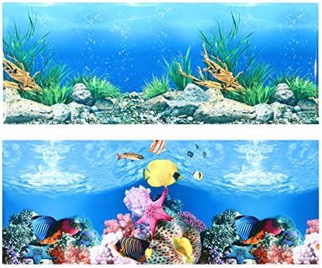 Ukcoco Aquarium Background Double Sided D Fish Tank Background