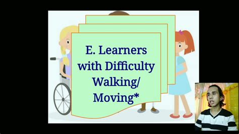 Learners With Difficulty Walking And Moving YouTube