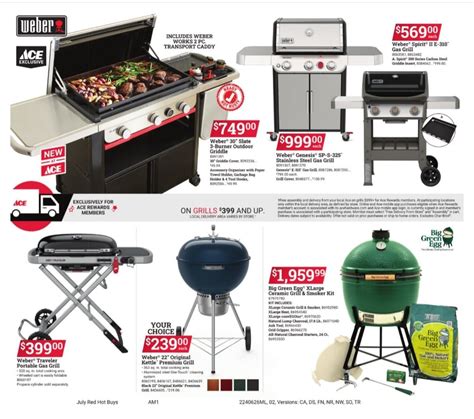 Ace Hardware Ad July Red Hot Buys