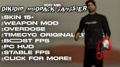 RILIS SHARE MODPACK GANGSTER RINGAN NO CRASH NO FC SUPPORT RAM 2