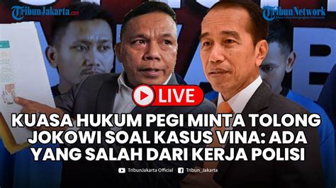 Kuasa Hukum Pegi Minta Tolong Kepada Jokowi Soal Kasus Vina Cirebon