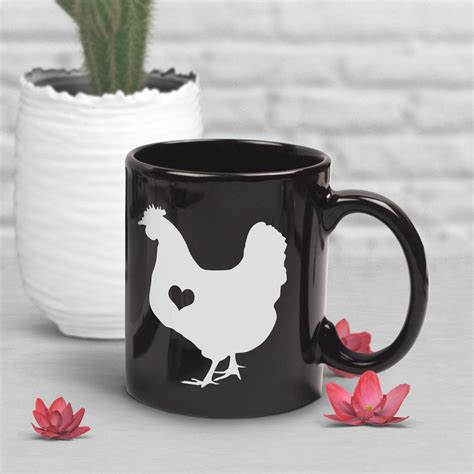 Chicken Coffee Mug Cute Chicken T Chicken Lover T For Etsy