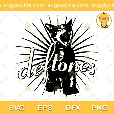 Deftones Around The Fur Band SVG Deftones Inspired SVG