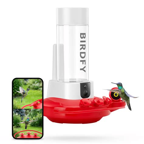 Smart Hummingbirds Feeder With Camera Netvue Birdfy Bird Feeder With