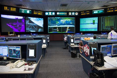 Empty Control Room Nasa