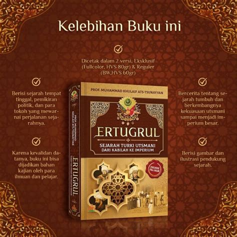 Jual Buku Buku Ertugrul Sejarah Turki Utsmani Dari Kabilah Ke