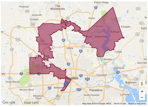 Texas 37th Congressional District Map