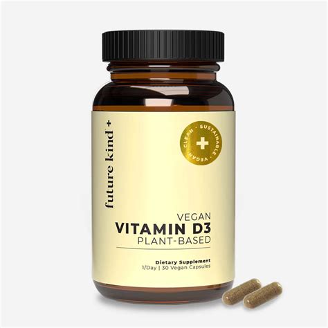 Vegan Vitamin D3 Supplement IU 2500 (Plant Based Lichen) – Future Kind