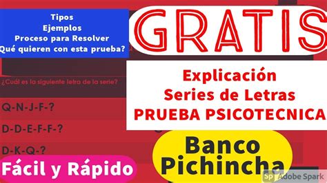 Series De Letras Prueba Psicotecnica Explicaci N Tipos Ejemplos