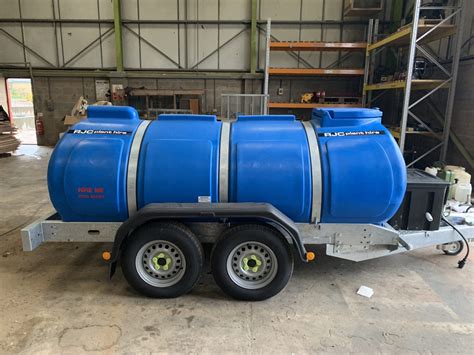 2000l Towable Water Bowser Rjc Plant Hire