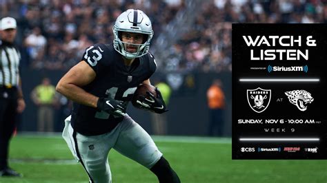 How To Watch Listen And Livestream Raiders At Jaguars