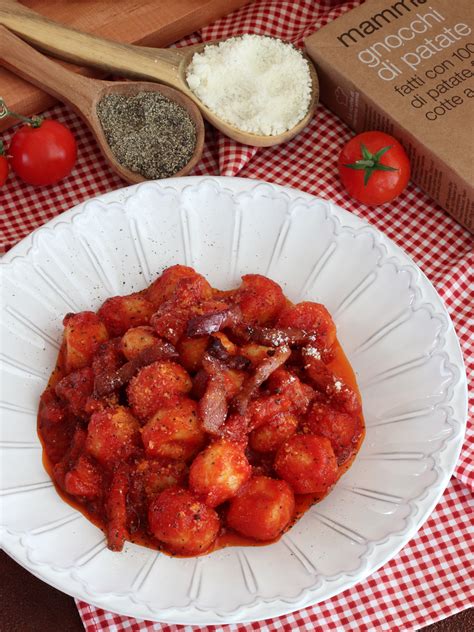 Gnocchi AllAmatriciana Profumo Di Limoni