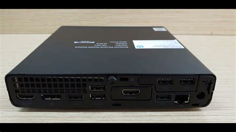 Review Hp Mini Pc Prodesk 400 G6 Youtube