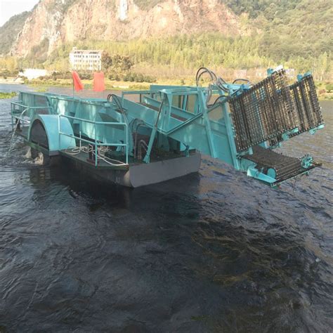 Aquatic Weed Harvester Machine Awh Relong Self Propelled