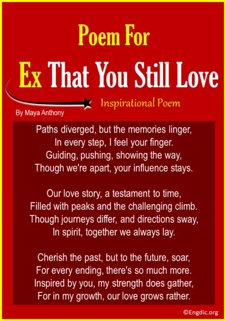 15 Best Poems For Your Ex That You Still Love Engdic