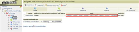 Operacje Na Tabeli Bazy Danych Pgsql Domenomania Pl