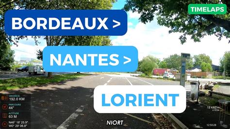 FLIXBUS 761 BORDEAUX NANTES LORIENT En SETRA S 516 HD Timelaps