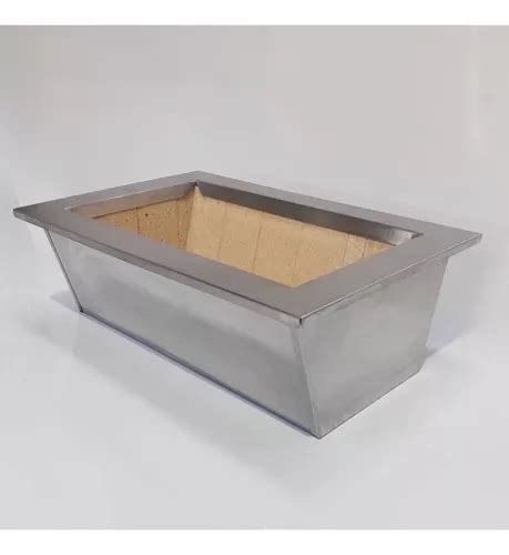 Braseiro Inox Tijolo Refratário 52x34 Churrasqueira Carvão