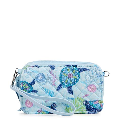 Vera Bradley Rfid All In One Crossbody Purse In Turtle Dream Handbags And Purses Hallmark