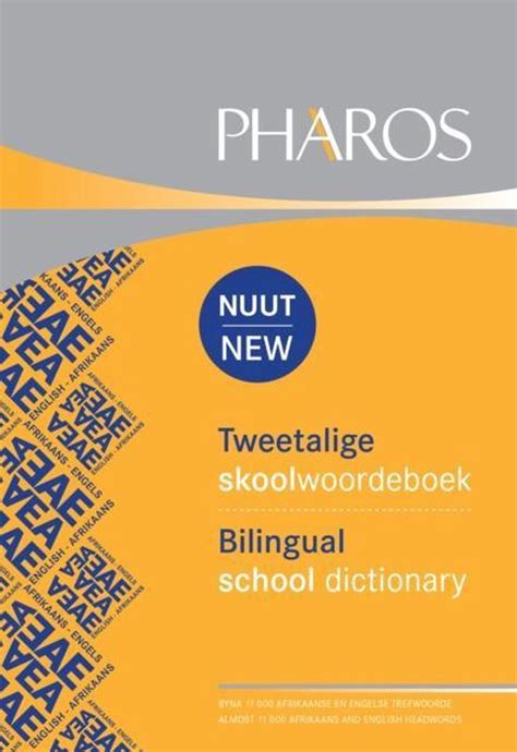 Pharos Tweetalige Skoolwoordeboekpharos Bilingual School Dictionary