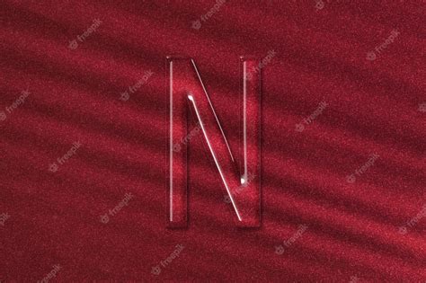 Premium Photo | Nu sign. nu letter, greek alphabet symbol, red background