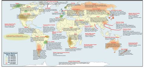 Glaciers Around The World Map