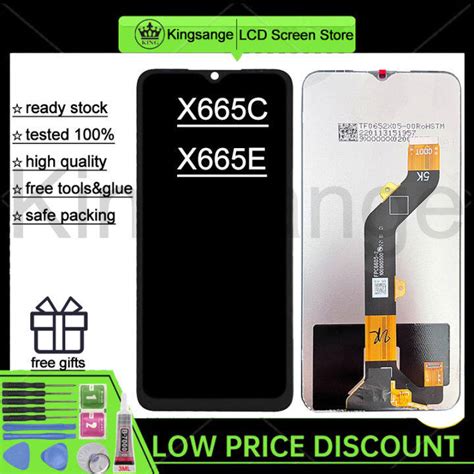 Kingsange จอแอลซีดีไอพีเอซดั้งเดิมสำหรับ Infinix 20i ร้อน X665C X665E ...