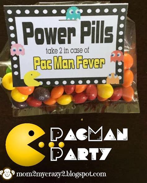 Running Away I Ll Help You Pack PacMan Party Inside The Goody Bag