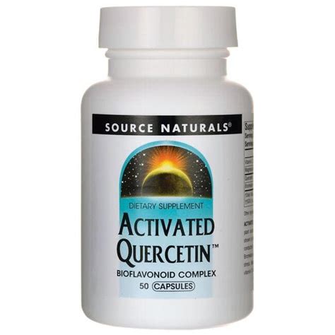 Source Naturals Activated Quercetin 50 Caps - Swanson®