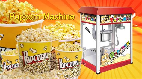 8 Oz Popcorn Machine Youtube