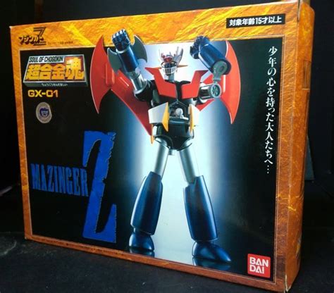 B 4 櫃 ： 超合金魂 Gx 01 Mazinger 無敵鐵金剛 已拆新品 天富玩具店 Yahoo奇摩拍賣