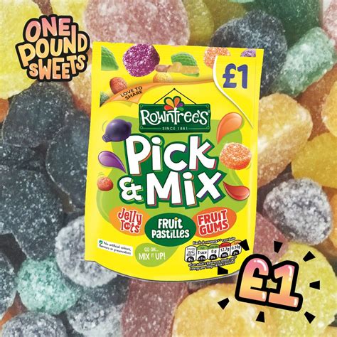 Rowntrees £1 Retro Sweets One Pound Sweets