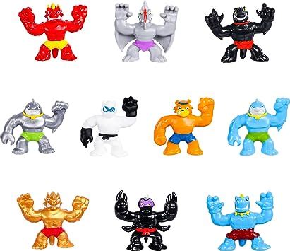 Heroes Of Goo Jit Zu Minis Mega 10er Pack Stretch Squish Battle Mit