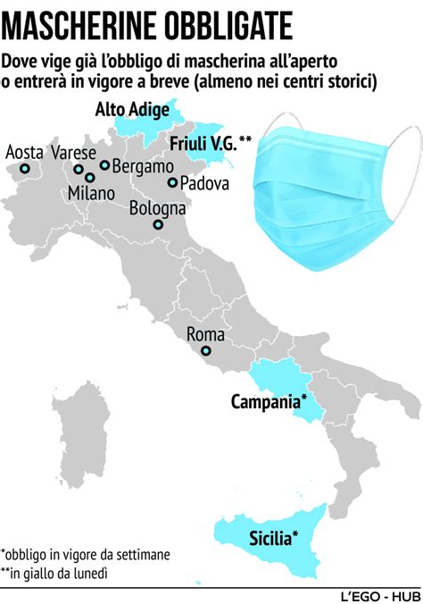 Mascherine Di Nuovo Obbligatorie All Aperto Ecco Dove Tgcom24