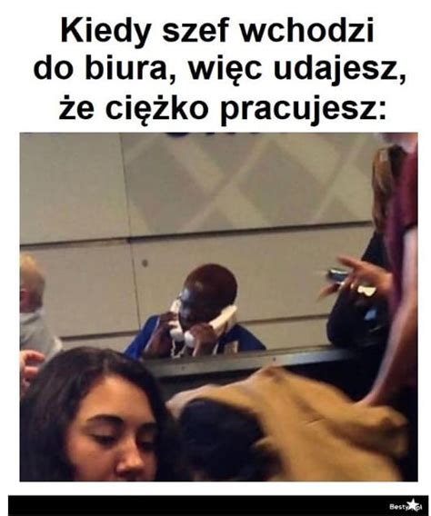 Mieszne Memy Obrazki O Pracy Na Produkcji W Biurze W Nocy W