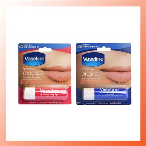 Vaseline Lip Therapy Stick Rosy Lips Original Shopee Philippines