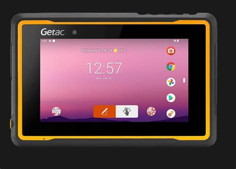 Getac Zx Rugged Tablets Fully Rugged Android Tablet