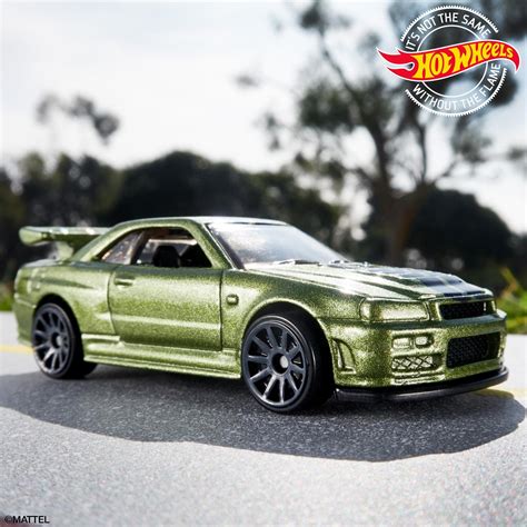 Buy Hot Wheels Nissan Skyline Gtr Gt R R Guaczilla In Green Set Of